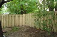 Fence & Scaping - Wood (After)